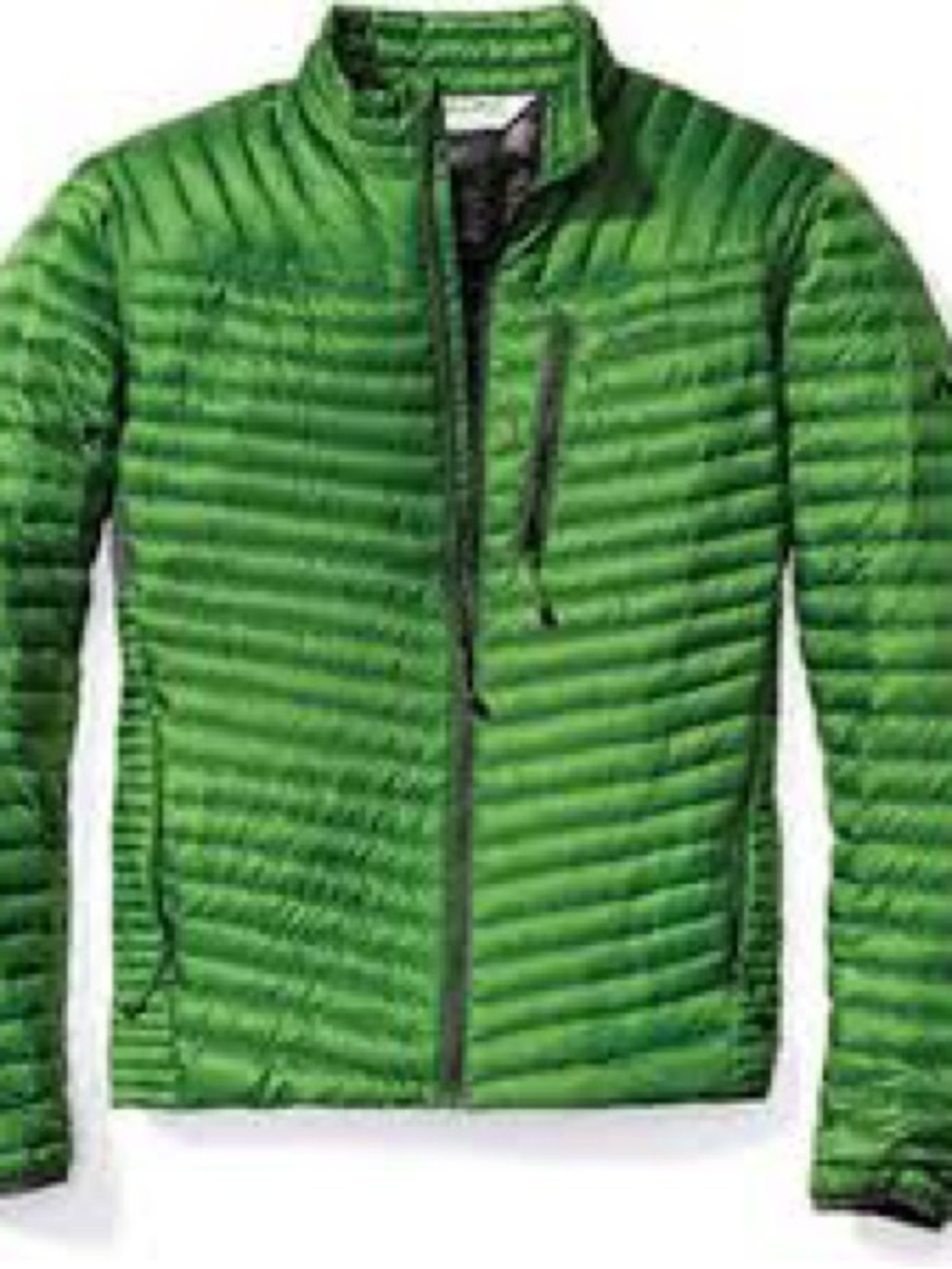 Eddie Bauer Ascent goose down Lightweight Green Quilted Men's Jacket